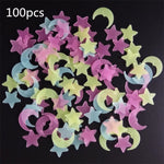 100pcs/bag 3cm Glow in Dark Toys