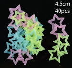 100pcs/bag 3cm Glow in Dark Toys