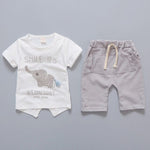 2pcs set Toddler boy summer sport clothes