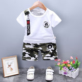 2pcs set Toddler boy summer sport clothes