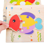 Montessori Wooden Puzzle Educational