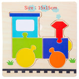 Montessori Wooden Puzzle Educational