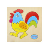 Baby Toys Wooden Puzzle Cute