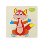 Baby Toys Wooden Puzzle Cute