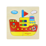 Baby Toys Wooden Puzzle Cute