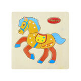 Baby Toys Wooden Puzzle Cute