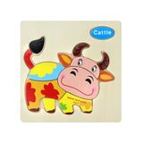 Baby Toys Wooden Puzzle Cute