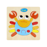 Baby Toys Wooden Puzzle Cute