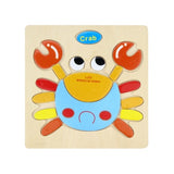 Baby Toys Wooden Puzzle Cute