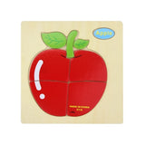 Baby Toys Wooden Puzzle Cute