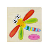 Baby Toys Wooden Puzzle Cute