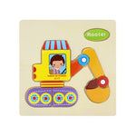 Baby Toys Wooden Puzzle Cute