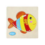 Baby Toys Wooden Puzzle Cute