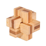 Brain Teaser Kong Ming Lock 3D Wooden